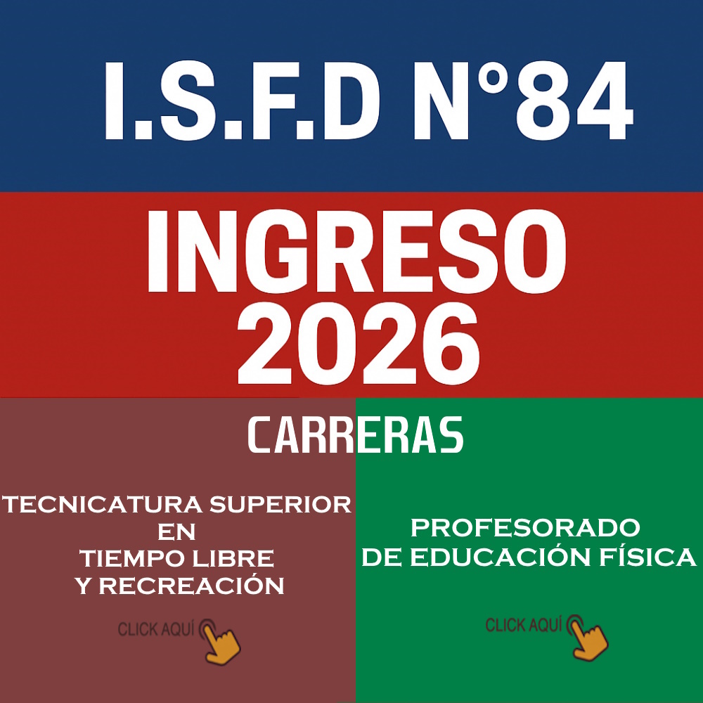 Carreras ISFD N°84